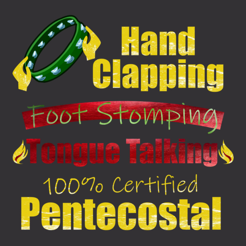 Hand Clapping Foot Stomping Tongue Talking Pentecostal Gifts Long Slee Vintage Hoodie | Artistshot