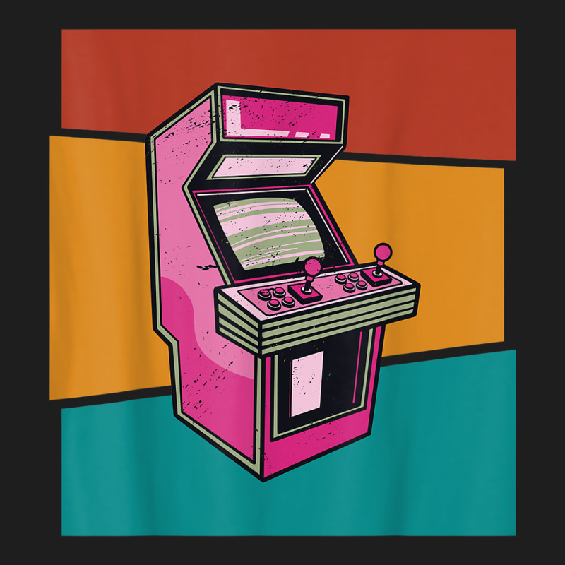 Retro Arcade Game Machine 80s Vintage Gamer Classic T-shirt by Stunner | Artistshot