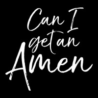 Can I Get An Amen Cute Christian Cropped Hoodie | Artistshot