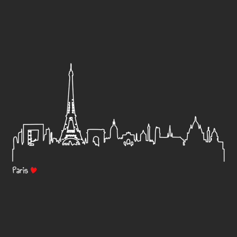 Paris Eiffel Tower Panorama Souvenir T Shirt Toddler T-shirt | Artistshot