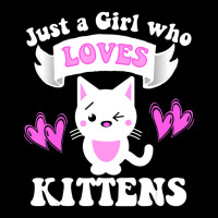 Cat Lover Gift Just A Girl Who Loves Kittens Toddlers Women Toddler Sweatshirt | Artistshot