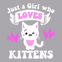 Cat Lover Gift Just A Girl Who Loves Kittens Toddlers Women Youth 3/4 Sleeve | Artistshot