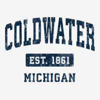 Coldwater Michigan Mi Vintage Athletic Sports Design T Shirt Adjustable Cap | Artistshot