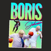 Boris Johnson Meme, Boris Johnson, Meme, The Boris Johnson, Boris John Ladies Fitted T-shirt | Artistshot