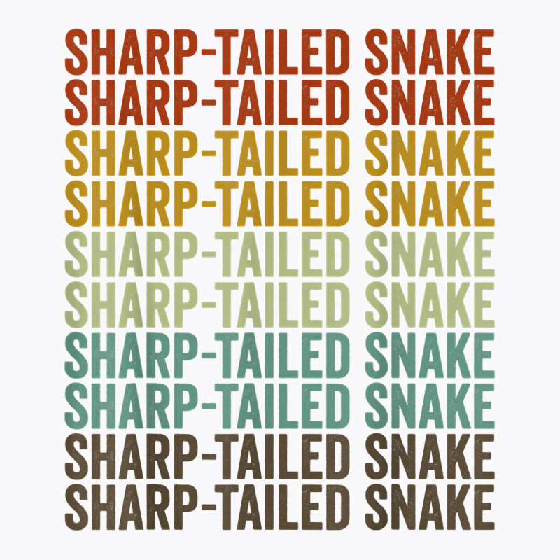 Sharp Tailed Snake Retro T Shirt T-shirt | Artistshot