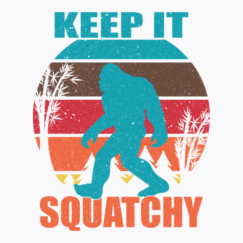 Vintage Keep It Squatchy Bigfoot Sasquatch Social Distance Pullover Ho ...