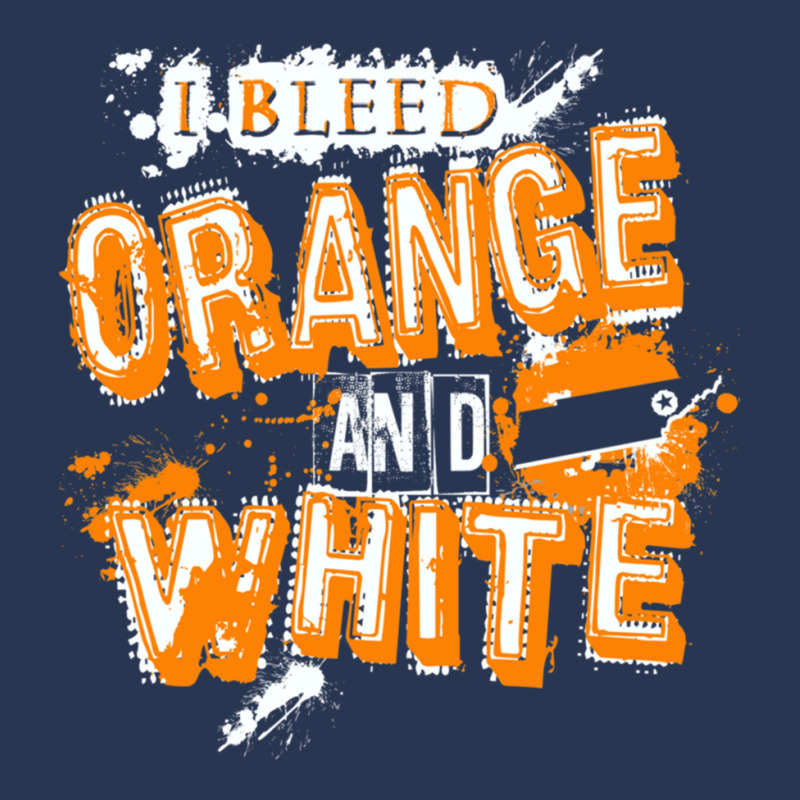 I Bleed Orange And White Tennessee Ladies Denim Jacket by LUISRIVER | Artistshot