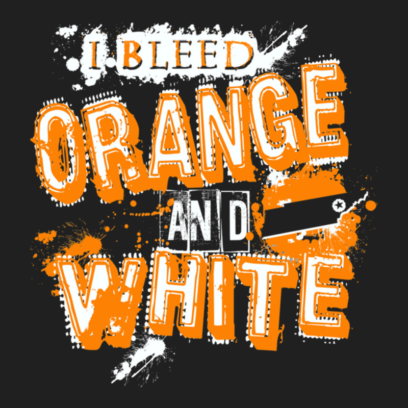 I Bleed Orange And White Tennessee Ladies Polo Shirt by LUISRIVER | Artistshot