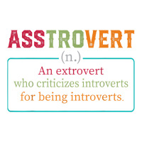 Asstrovert Meaning Definition Anti Introvert Funny Extrovert Maternity ...