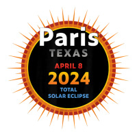 Paris Texas Tx Total Solar Eclipse 2024  2  T Shirt Toddler T-shirt | Artistshot