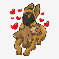 Belgian Malinois Belgian Shepherd Dog With A Heart T Shirt Adjustable Cap | Artistshot