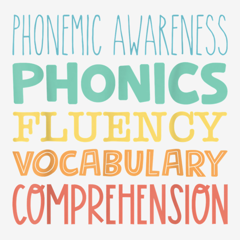 Reading Components Literacy Education Phonemic Awareness T Shirt Camper Cup | Artistshot