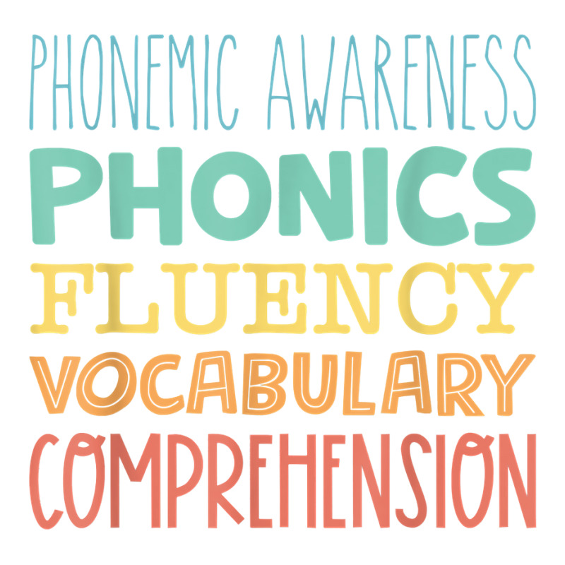 Reading Components Literacy Education Phonemic Awareness T Shirt Unisex Hoodie | Artistshot