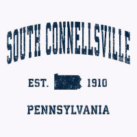 South Connellsville Pennsylvania Pa Vintage Athletic Navy Sp T Shirt Tank Top | Artistshot