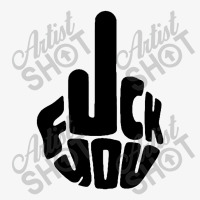 Middle Finger Ladies Fitted T-shirt | Artistshot