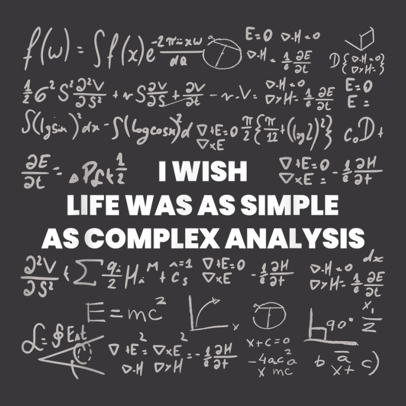 Mathematics   Wish Life Was Simple As Math Complex Analysis T Shirt Ladies Curvy T-Shirt by cm-arts | Artistshot