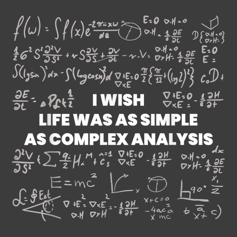 Mathematics   Wish Life Was Simple As Math Complex Analysis T Shirt Men's Polo Shirt by cm-arts | Artistshot