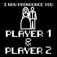 I Now Pronounce You Player 1 & Player 2 Wedding Adjustable Cap | Artistshot