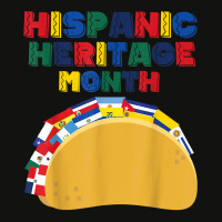 Hispanic Heritage Month Funny Tacos Latin American Countries T Shirt Scorecard Crop Tee | Artistshot