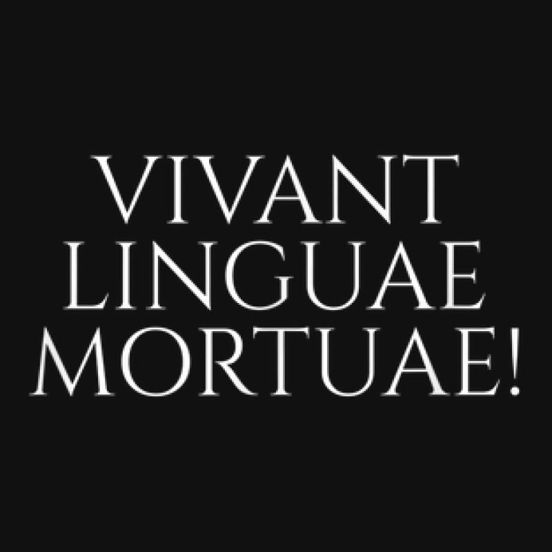 Classical Latin Language   Vivant Linguae Mortuae!   Roman Baby Bibs by Queens | Artistshot