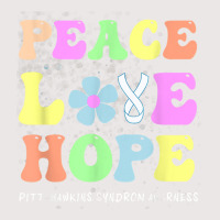 Peace Love Hope Pitt Hopkins Syndrome Phs Awareness T Shirt Pocket T-shirt | Artistshot