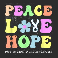 Peace Love Hope Pitt Hopkins Syndrome Phs Awareness T Shirt Exclusive T-shirt | Artistshot