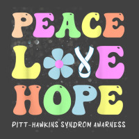 Peace Love Hope Pitt Hopkins Syndrome Phs Awareness T Shirt Vintage T-shirt | Artistshot