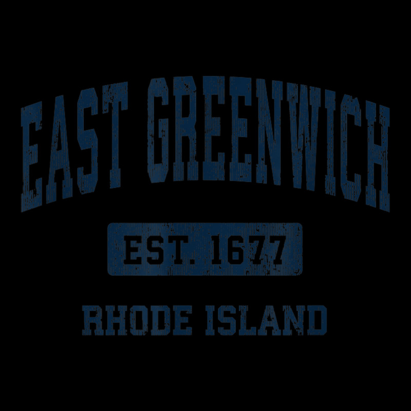 East Greenwich Rhode Island Ri Vintage Athletic Sports Desig Baby Tee by Queens | Artistshot