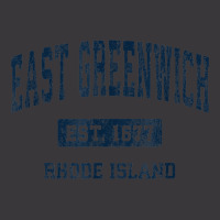 East Greenwich Rhode Island Ri Vintage Athletic Sports Desig Ladies Curvy T-shirt | Artistshot