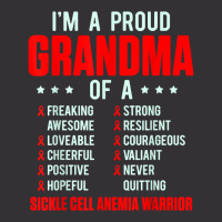 Sickle Cell Anemia Survivor Proud Grandma Anemic Warrior T Shirt Vintage Hoodie And Short Set | Artistshot