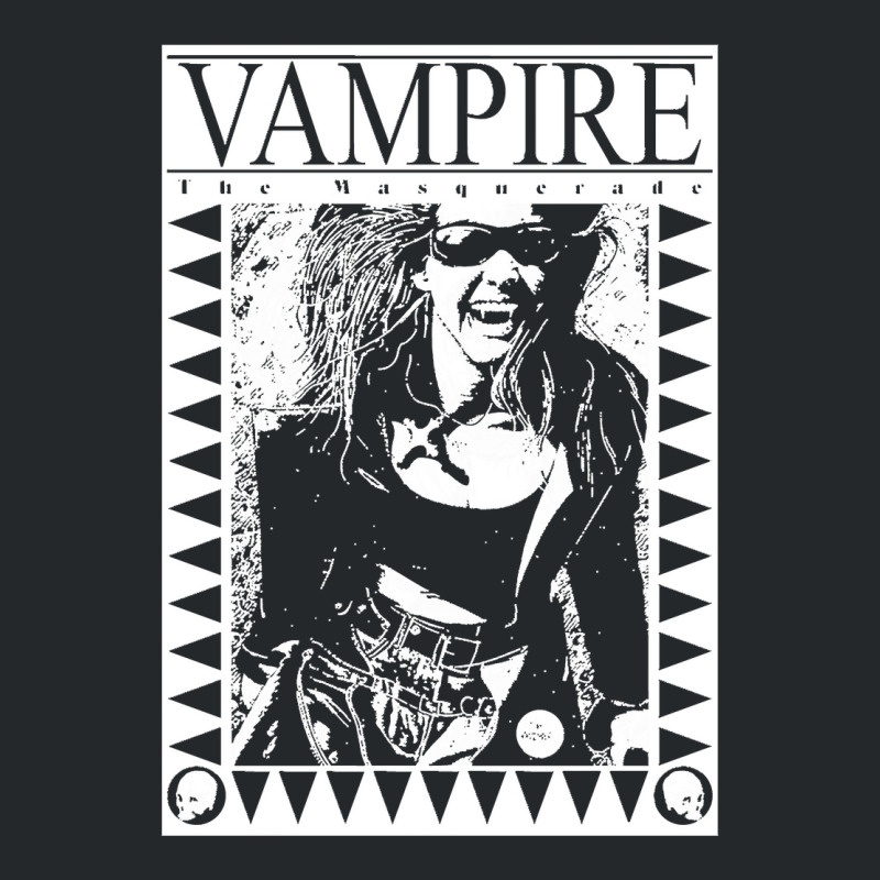 Retro Vampire The Masquerade Fitted Crewneck Sweatshirt by cm-arts | Artistshot