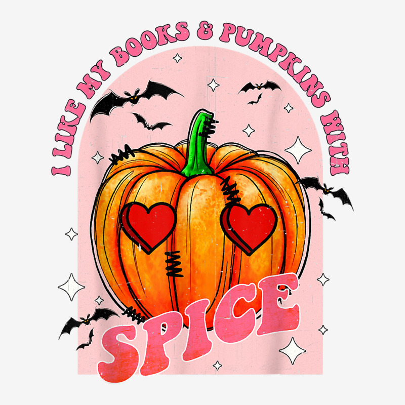 Spooky Pink Pumpkin Spicy Book Funny Halloween Costume T Shirt Adjustable Cap | Artistshot