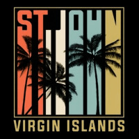 Virgin Islands Palm Trees Vacation, Virgin Islands, Palm Trees, St Joh Pocket T-shirt | Artistshot