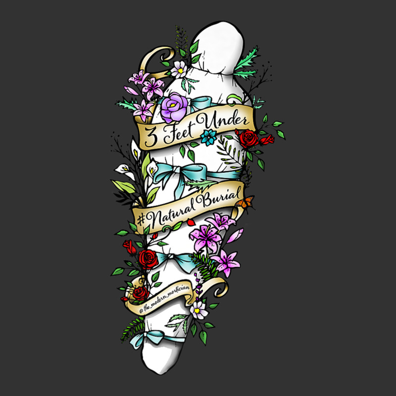 Natural Burial Floral Shroud Design For Funeral Directors Premium T Sh Baby Bodysuit by cm-arts | Artistshot