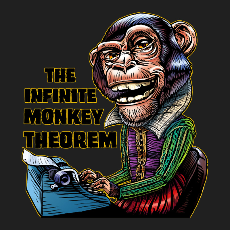 The Infinite Monkey Theorem, The Infinite Monkey Theorem Art, The Infi Ladies Polo Shirt by SHOPTYU | Artistshot