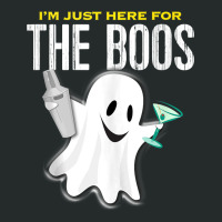 I'm Just Here For The Boos   Halloween Martini Shaker Tank Top Women's Triblend Scoop T-shirt | Artistshot