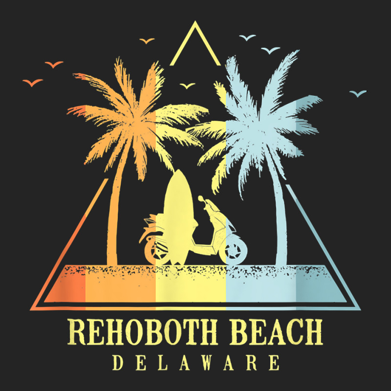 Surfboard Beach Rehoboth Beach Delaware T Shirt 3/4 Sleeve Shirt | Artistshot