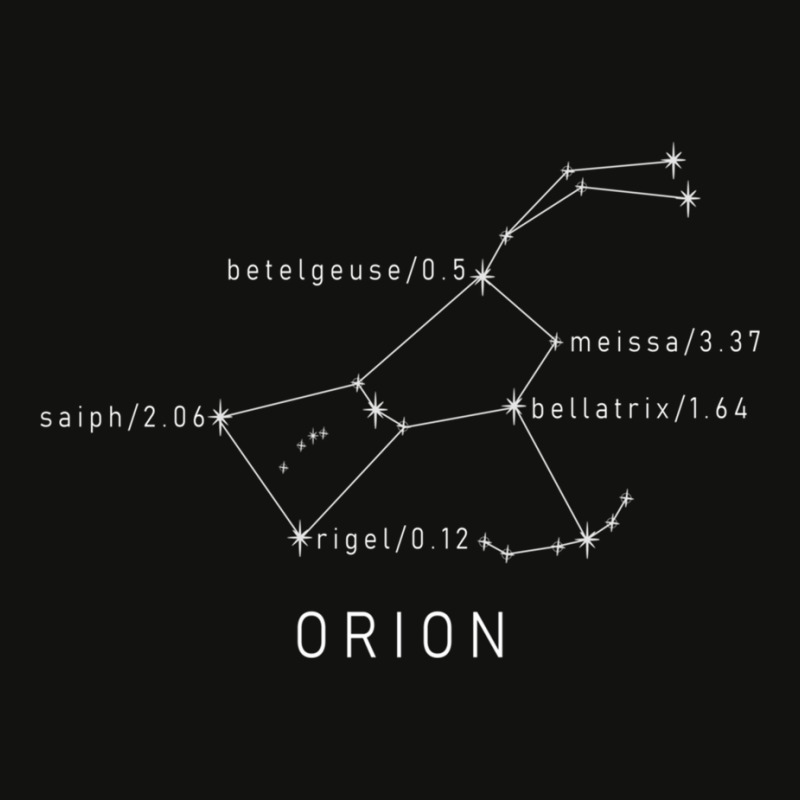 Orion Constellation Astronomy Lover Stargazing Pullover Hoodie Scorecard Crop Tee by cm-arts | Artistshot