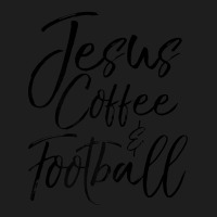 Christian Game Day Quote Jesus Coffee & Football Classic T-shirt | Artistshot