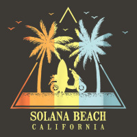 Surfboard Beach Solana Beach California T Shirt Bucket Hat | Artistshot