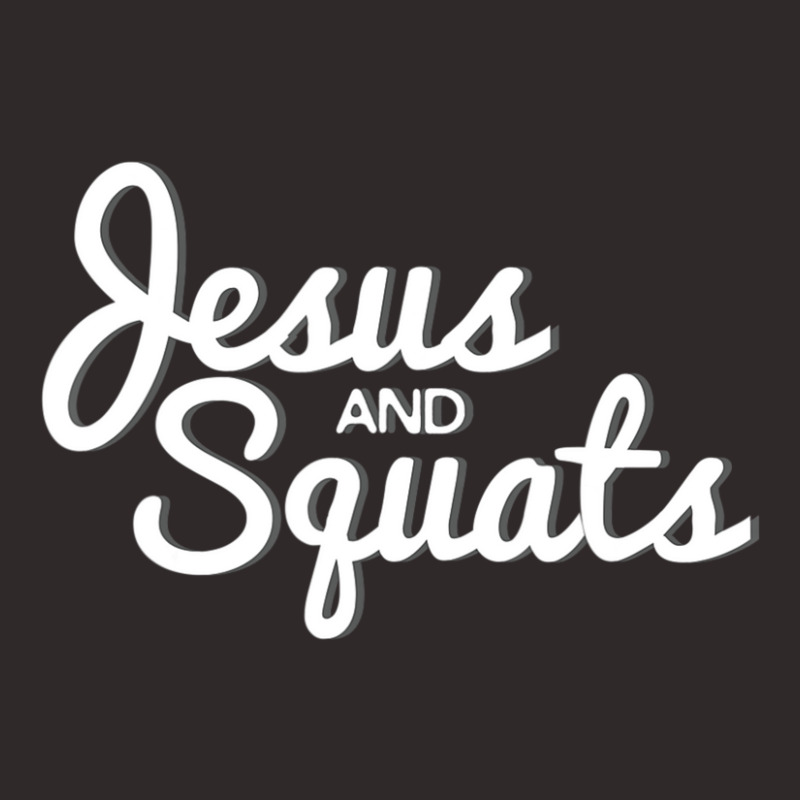 Christian Workou Jesus Lifting Squats Racerback Tank by thangdinhsinhelf | Artistshot