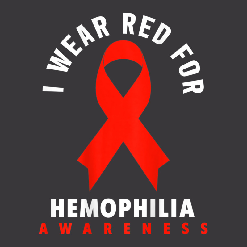 I Wear Red For Hemophilia Awareness T Shirt Ladies Curvy T-Shirt by cm-arts | Artistshot