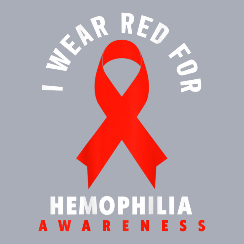 I Wear Red For Hemophilia Awareness T Shirt Tank Dress by cm-arts | Artistshot