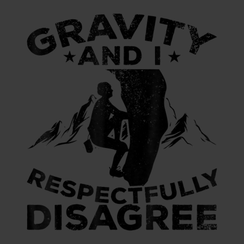 Gravity And I Respectfully Disagree   Bouldering Men's Polo Shirt | Artistshot