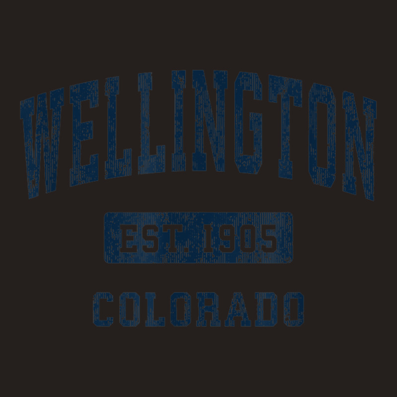 Wellington Colorado Co Vintage Athletic Sports Design Tank Top | Artistshot