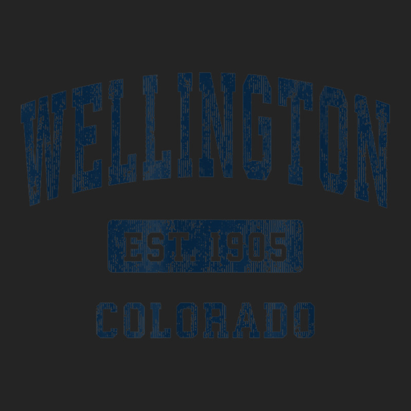 Wellington Colorado Co Vintage Athletic Sports Design 3/4 Sleeve Shirt | Artistshot