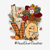 Teacher Thanksgiving Love Head Start Teacher Cute Turkey T Shirt Baby Bibs | Artistshot