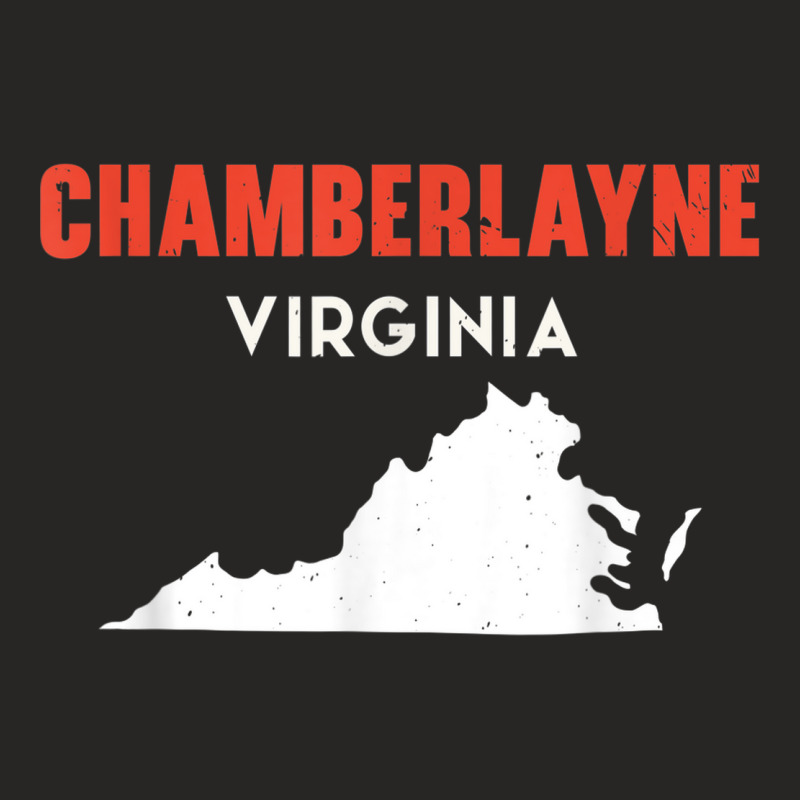 Chamberlayne Virginia Usa State America Travel Virginian Ladies Fitted T-Shirt by Fashzilla | Artistshot