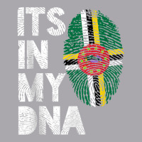 Its In My Dna Dominica Flag Fingerprint Tank Top Youth 3/4 Sleeve | Artistshot