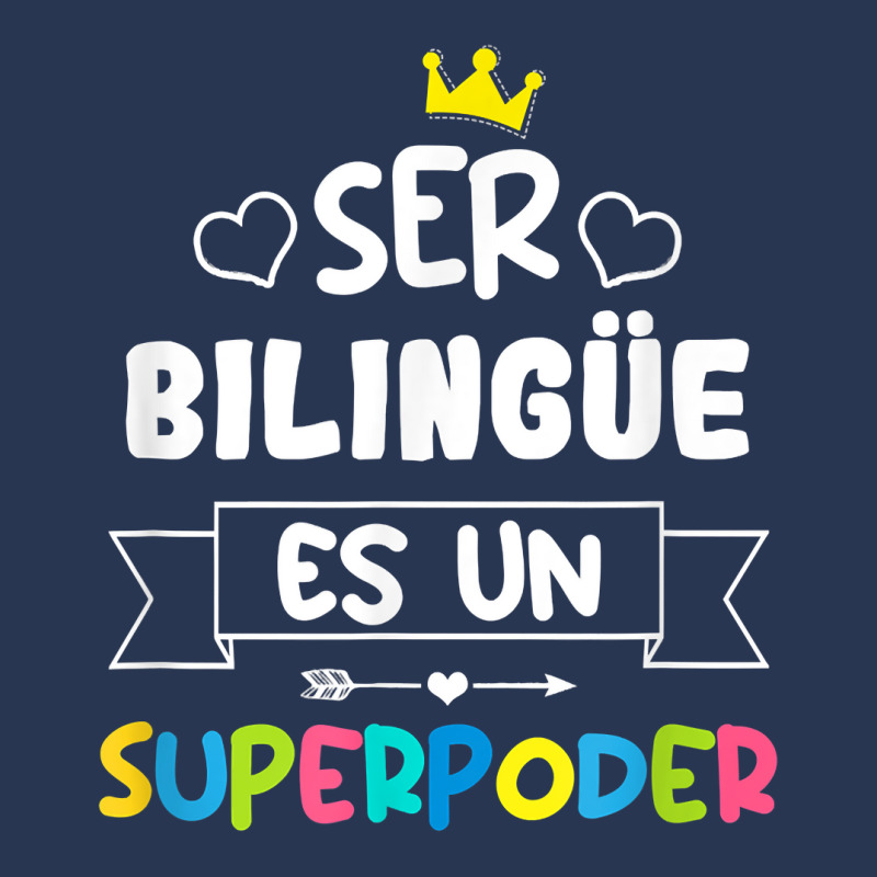 Ser Bilingue Es Un Superpoder Funny Maestra Spanish Teacher T Shirt Ladies Denim Jacket by sadukakehy | Artistshot